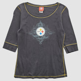 Fanatics Pittsburgh Steelers NFL 2000s T-Shirt Gray Vintage