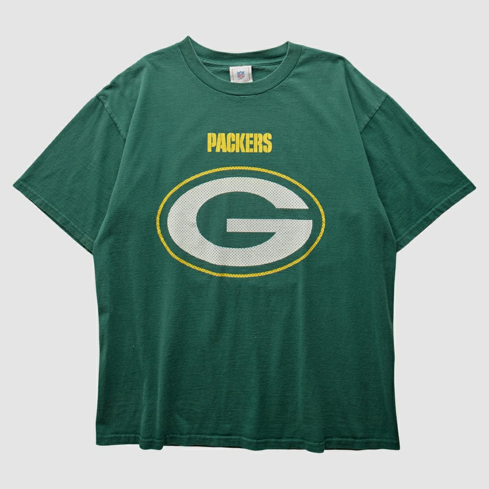 Fanatics Green Bay Packers NFL 2000s T-Shirt Green Vintage