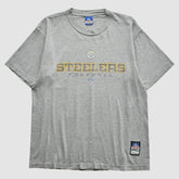 Fanatics Pittsburgh Steelers Reebok 2000s T-Shirt Gray Vintage