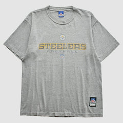 Fanatics Pittsburgh Steelers Reebok 2000s T-Shirt Gray Vintage