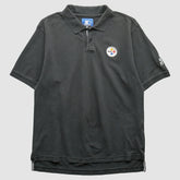 Fanatics Pittsburgh Steelers Starter 2000s Polo Black Vintage