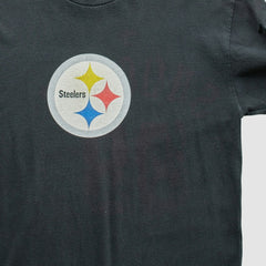Fanatics Pittsburgh Steelers Reebok 2000s T-Shirt Black Vintage