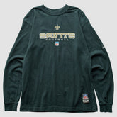 Fanatics New Orleans Saints Reebok 2000s Sweatshirt Black Vintage