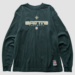 Fanatics New Orleans Saints Reebok 2000s Sweatshirt Black Vintage