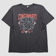 Cincinnati Reds 2014 T-Shirt - Black - Vintage - Fanatics on Sale
