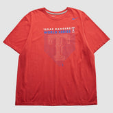 Texas Rangers Nike 2011 T-Shirt - Red - XVintage - Nike on Sale