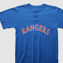 Texas Rangers Majestic 2000s T-Shirt - Blue - Vintage - Fanatics Lifestyle