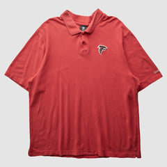 Fanatics Atlanta Falcons Reebok 2010s Polo Red Vintage