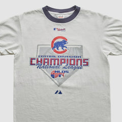 Chicago Cubs Majestic 2007 T-Shirt - White - Vintage - Fanatics Discount