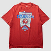 Philadelphia Phillies 2008 T-Shirt - Red - Vintage - Fanatics on Sale