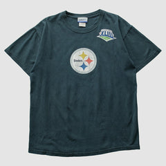 Fanatics Pittsburgh Steelers Reebok 2009 T-Shirt Blue Vintage