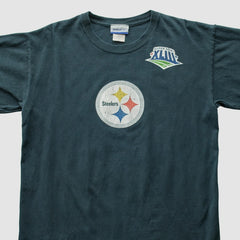 Fanatics Pittsburgh Steelers Reebok 2009 T-Shirt Blue Vintage
