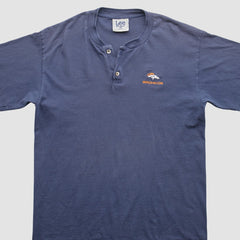 Fanatics Denver Broncos Lee Apparel 90s T-Shirt Navy Vintage
