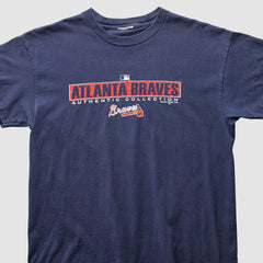 Atlanta Braves 2001 T-Shirt - Navy - Vintage - Fanatics Sale