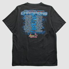 St. Louis Cardinals Majestic 2011 T-Shirt - Black - Vintage - Fanatics on Sale