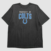 Fanatics Indianapolis Colts Reebok 2000s T-Shirt Black Vintage