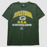 Fanatics Green Bay Packers NFL 2000s T-Shirt Green Vintage