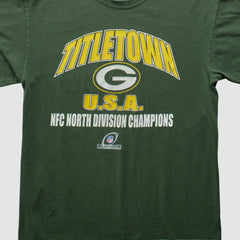 Fanatics Green Bay Packers NFL 2000s T-Shirt Green Vintage