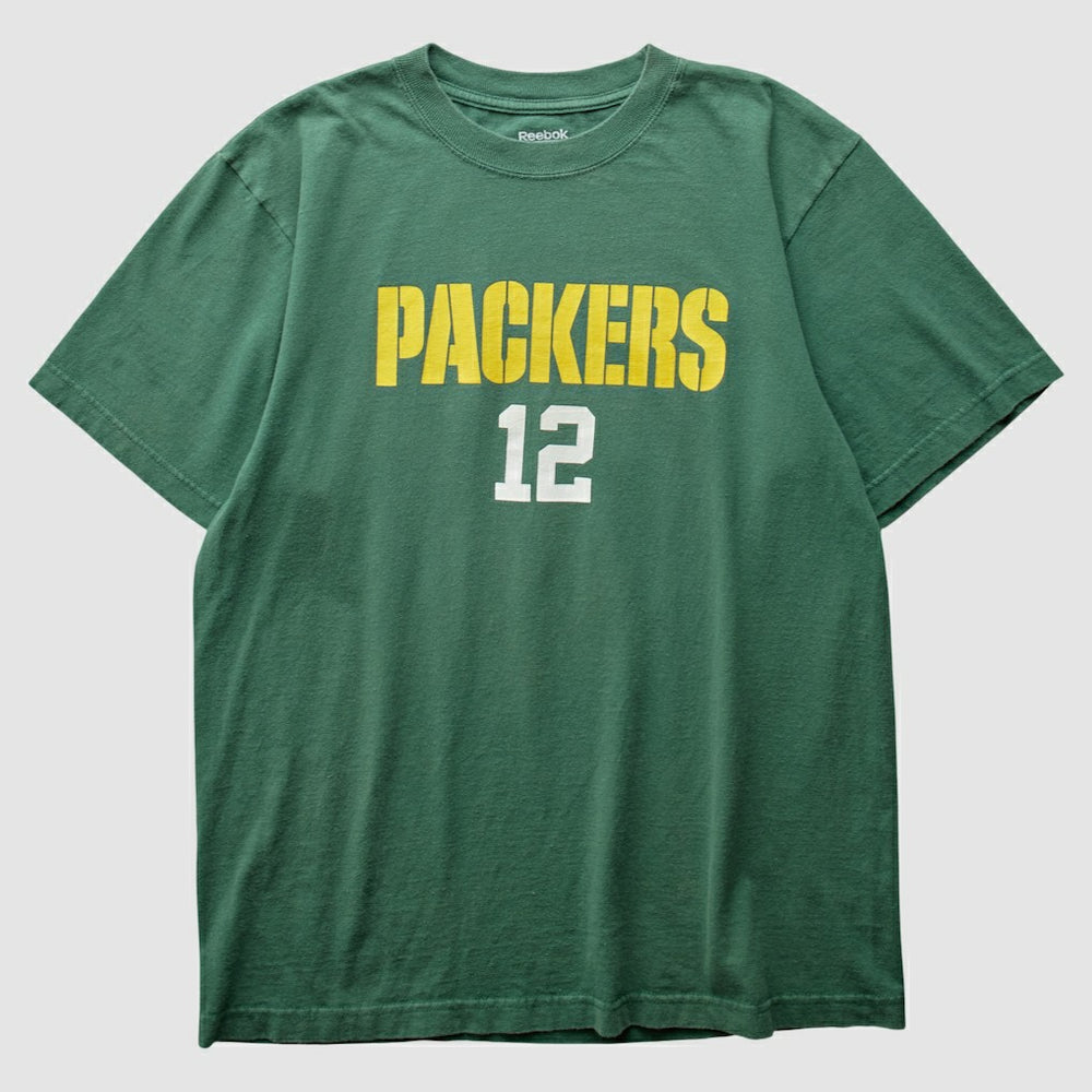Fanatics Green Bay Packers Reebok 2000s T-Shirt Green Vintage