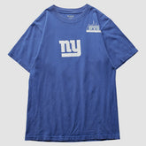 Fanatics New York Giants Reebok 2010 T-Shirt Blue Vintage