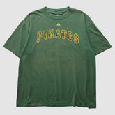 Pittsburgh Pirates Majestic 2000s T-Shirt - Green - Vintage - Fanatics Lifestyle