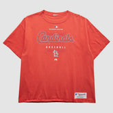 St. Louis Cardinals Majestic 2000s T-Shirt - Red - XVintage - Fanatics Lifestyle
