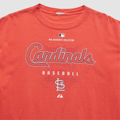 St. Louis Cardinals Majestic 2000s T-Shirt - Red - XVintage - Fanatics Lifestyle