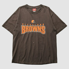 Fanatics Cleveland Browns NFL 2000s T-Shirt Brown Vintage