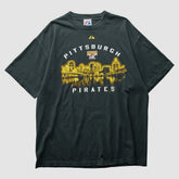 Pittsburgh Pirates Majestic 2000s T-Shirt - Black - Vintage - Fanatics Discount