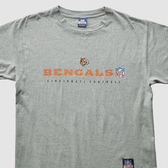 Fanatics Cincinnati Bengals Reebok 2000s T-Shirt Gray Vintage