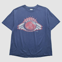 Atlanta Braves Hanes 1997 T-Shirt - Navy - 2XVintage - Fanatics Lifestyle