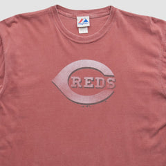 Cincinnati Reds Majestic 2010 T-Shirt - Red - Vintage - Fanatics Online