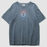 Texas Rangers Majestic 2010 T-Shirt - Gray - Vintage - Fanatics Discount