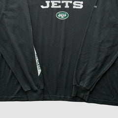 Fanatics New York Jets Reebok 2000s T-Shirt Black Vintage