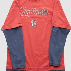 St. Louis Cardinals 2000s T-Shirt - Red - Vintage - Fanatics Discount