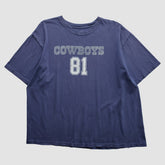 Fanatics Dallas Cowboys Reebok 2000s T-Shirt Navy Vintage