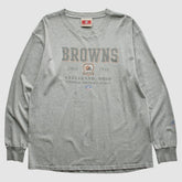 Fanatics Cleveland Browns NFL Originals 2000s T-Shirt Gray Vintage
