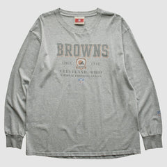 Fanatics Cleveland Browns NFL Originals 2000s T-Shirt Gray Vintage