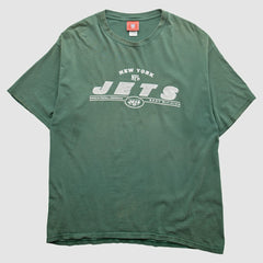 Fanatics New York Jets NFL 2000s T-Shirt Green Vintage