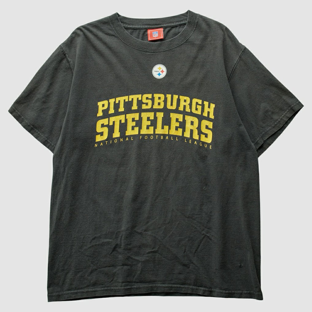 Fanatics Pittsburgh Steelers NFL 2000s T-Shirt Black Vintage