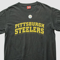 Fanatics Pittsburgh Steelers NFL 2000s T-Shirt Black Vintage