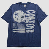Fanatics Dallas Cowboys Logo 7 1991 T-Shirt Navy Vintage