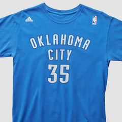 Oklahoma City Thunder 2000s T-Shirt Blue Vintage | Adidas