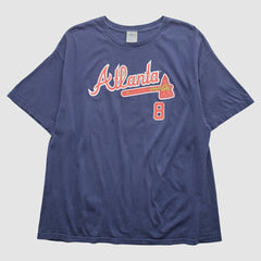 Atlanta Braves 2000s T-Shirt - Navy - XVintage - Fanatics Lifestyle