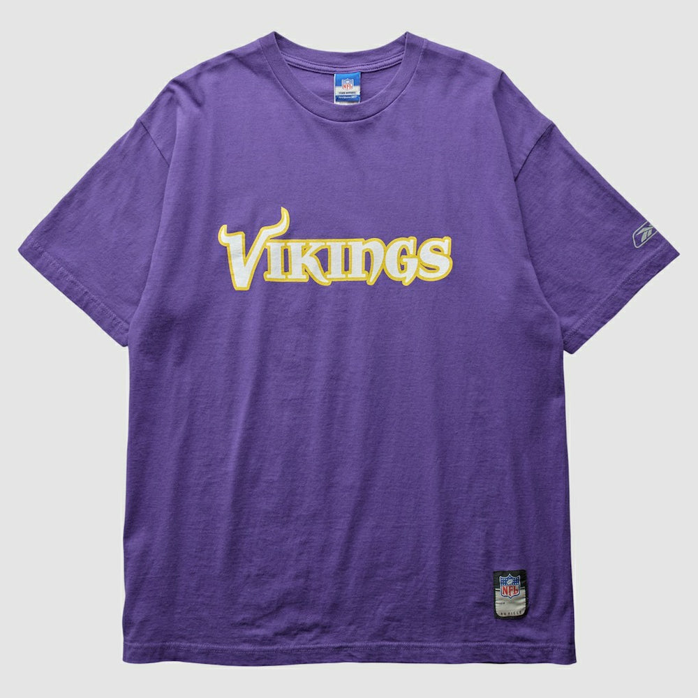 Fanatics Minnesota Vikings Reebok 2000s T-Shirt Purple Vintage