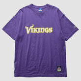 Fanatics Minnesota Vikings Reebok 2000s T-Shirt Purple Vintage