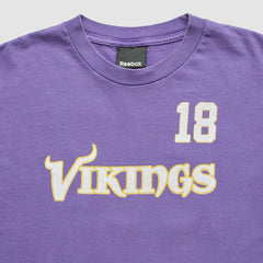 Fanatics Minnesota Vikings Reebok 2000s T-Shirt Purple Vintage