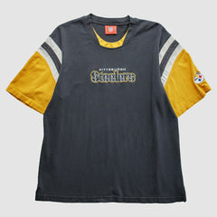 Fanatics Pittsburgh Steelers NFL 2000s T-Shirt Black Vintage