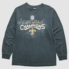 Fanatics New Orleans Saints 2009 T-Shirt Black Vintage