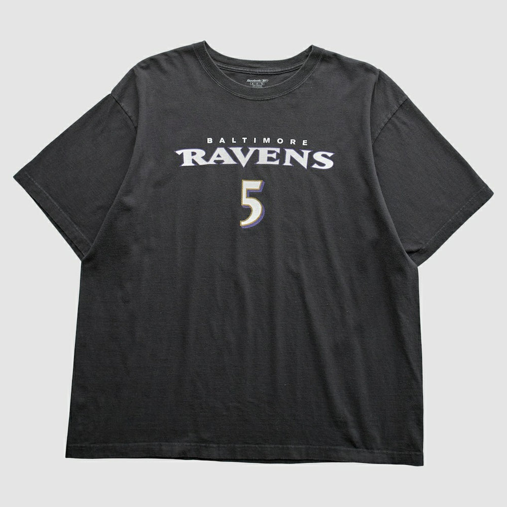 Fanatics Baltimore Ravens Reebok 2008 T-Shirt Black Vintage